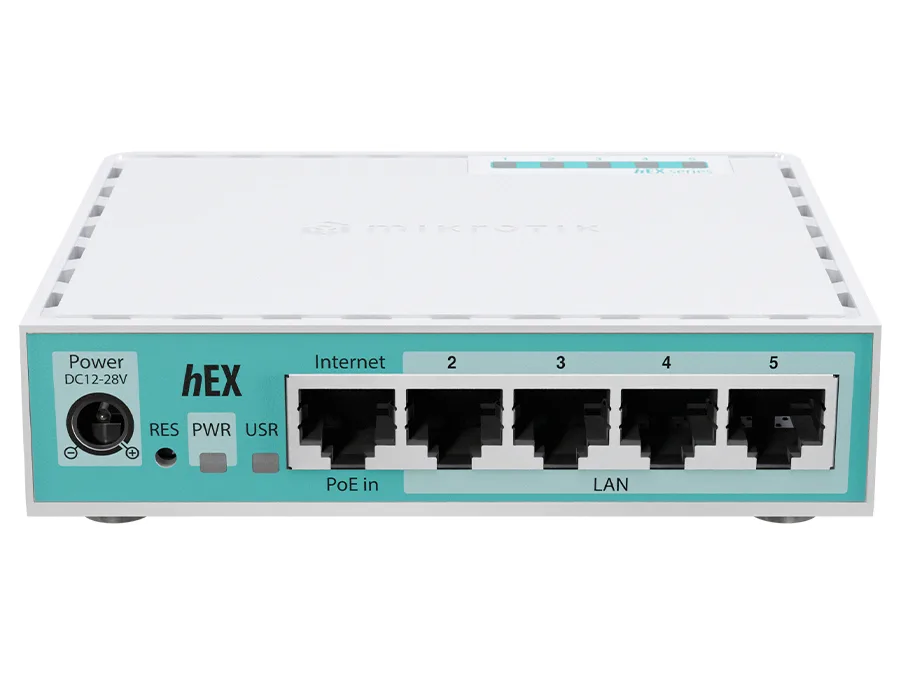 MikroTik hEX 5 Port Gigabit Desktop Router