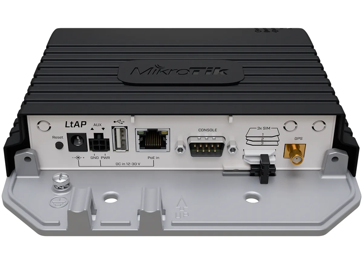 MikroTik LtAP LTE7 Kit 3 SIM 2 mPCIe and GPS Router