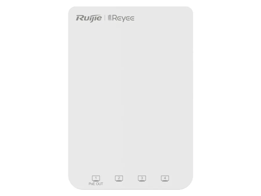 Reyee Dual Band WiFi 5 1300Mbps 5 Port Gigabit Mesh In-Wall AP