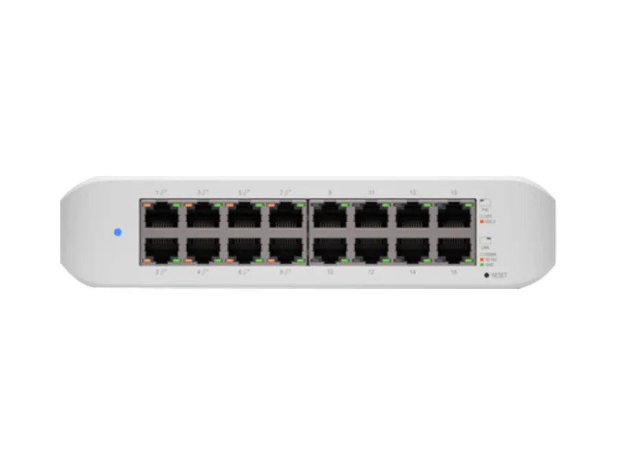 Ubiquiti UniFi Switch Lite 16 Port Gigabit 8PoE 45W
