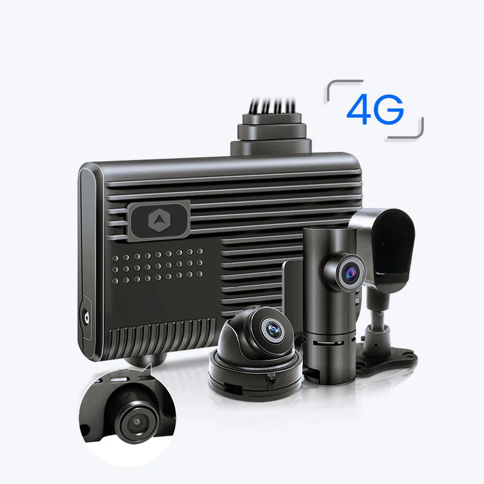 UrbanFocus AI FleetGuard 4G Pro Dash Cam – ADAS, DMS, GPS & 4-Channel Monitoring