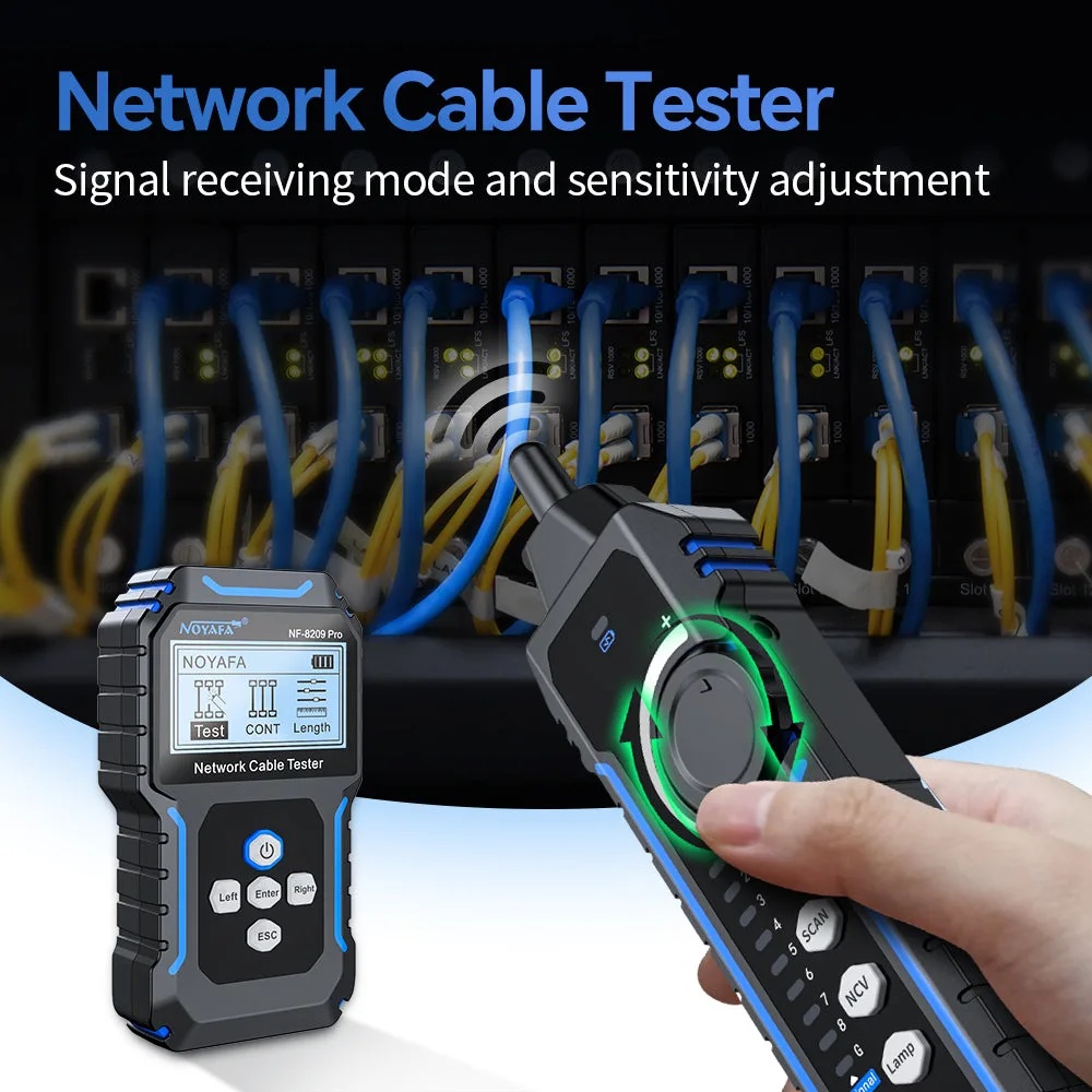 NOYAFA NF-8209 Pro transmitter and receiver kit front view