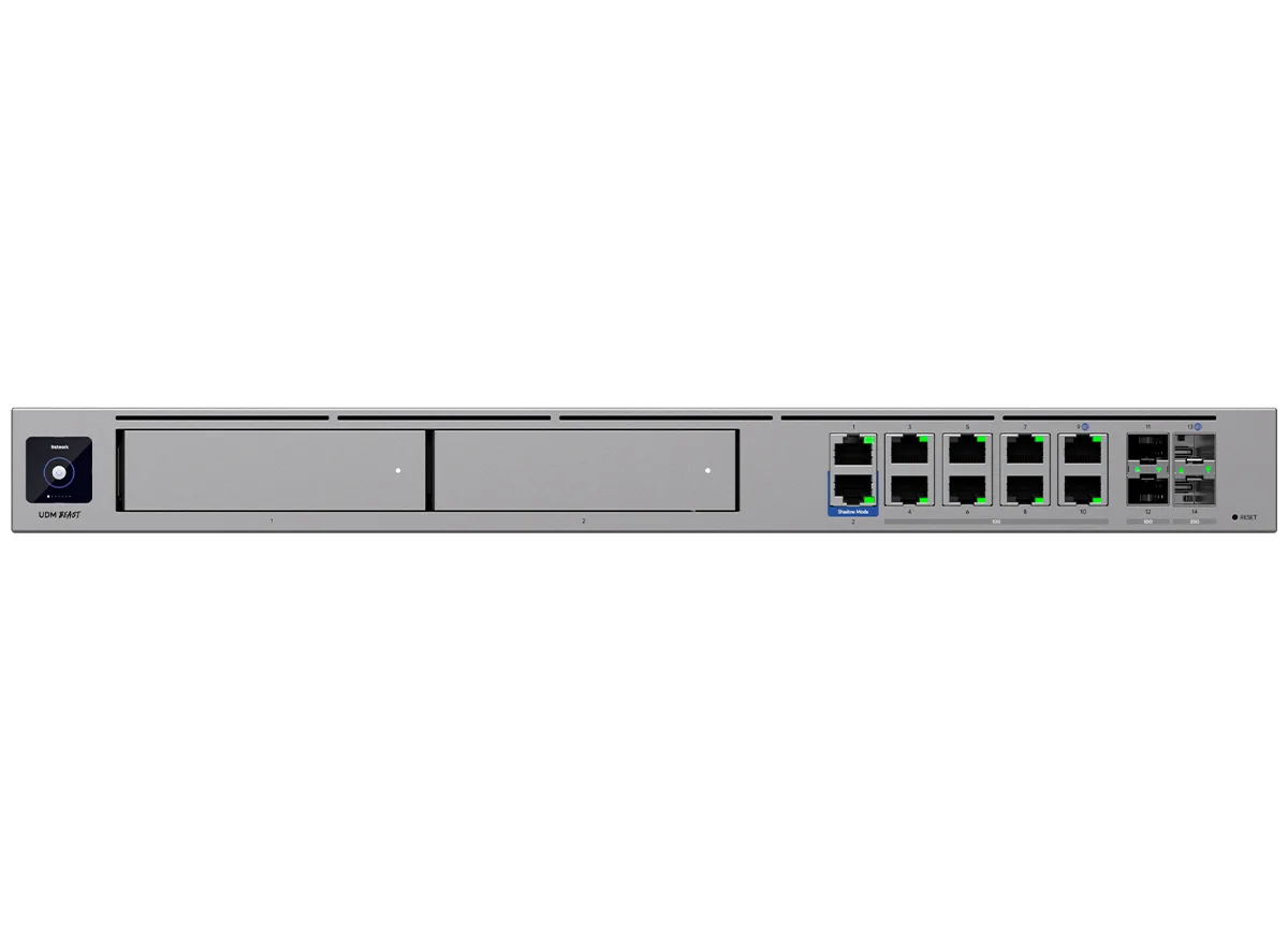 Ubiquiti UniFi Dream Machine Beast 8 x 10G Ethernet 2SFP28 2SFP+