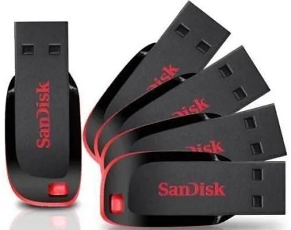 Sandisk Cruzer Blade 64GB USB-A Flash Drive