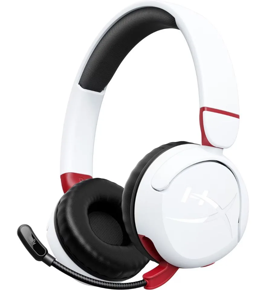 HP HyperX Cloud Mini Wireless White And Red